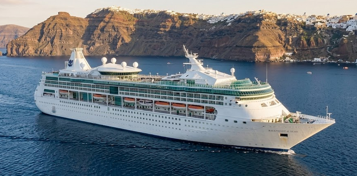 Rhapsody of the Seas — exterior view