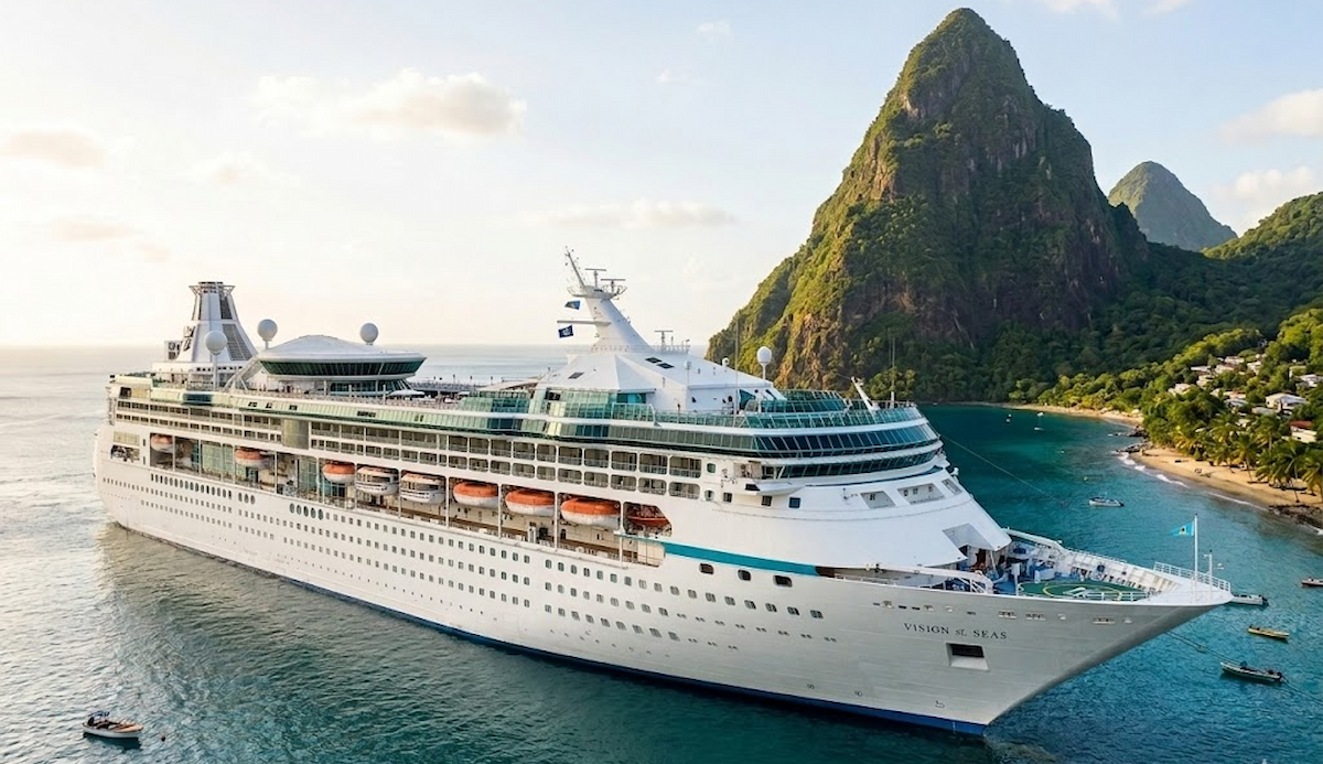 Vision of the Seas — exterior view