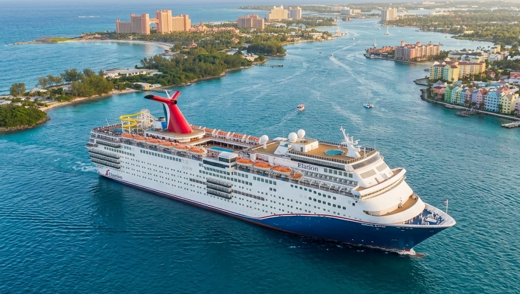 Carnival Elation — exterior view