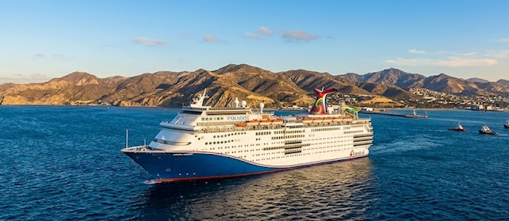 Carnival Paradise — exterior view