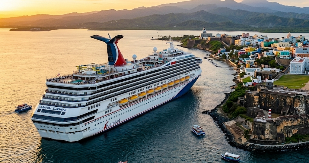 Carnival Sunrise — exterior view