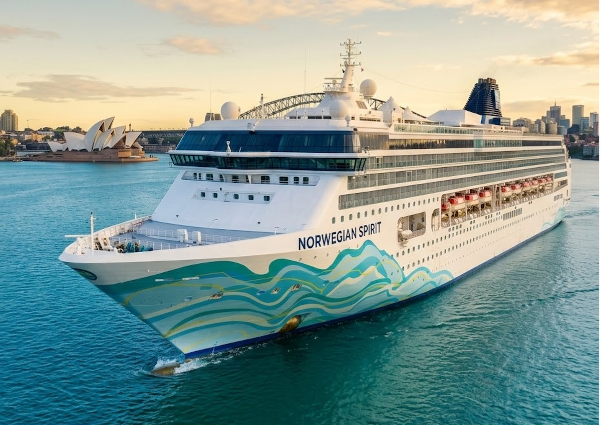 Norwegian Spirit — exterior view