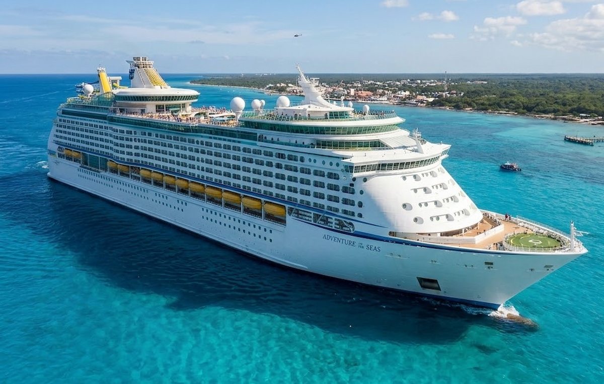 Adventure of the Seas — exterior view