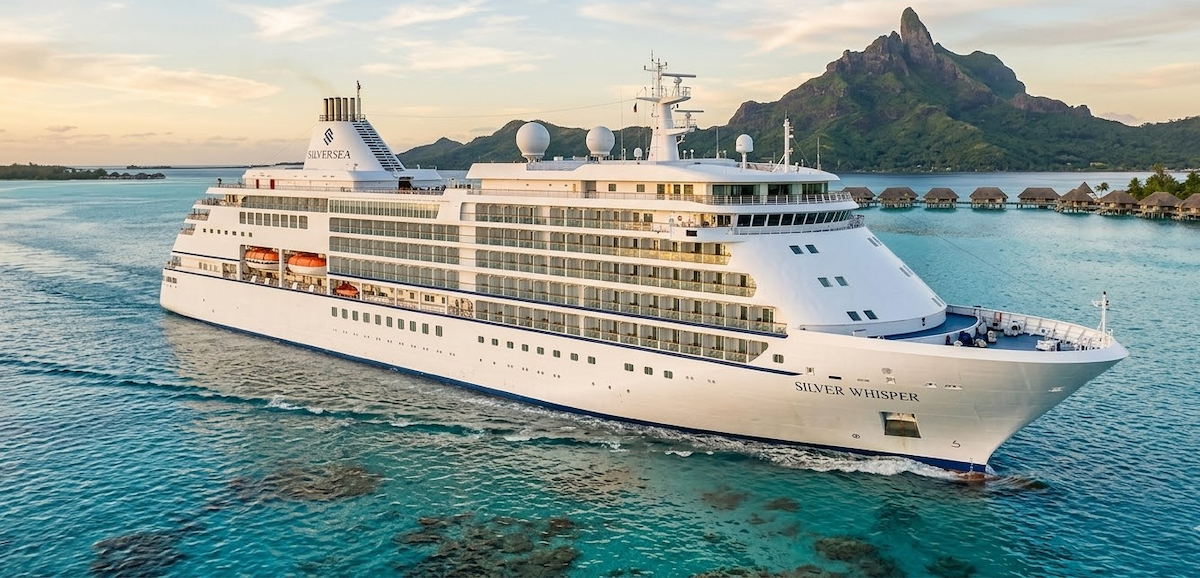 Silver Whisper — exterior view