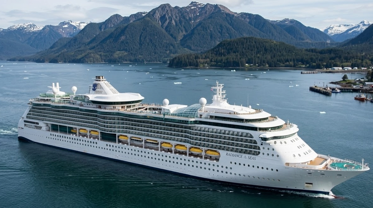 Radiance of the Seas — exterior view