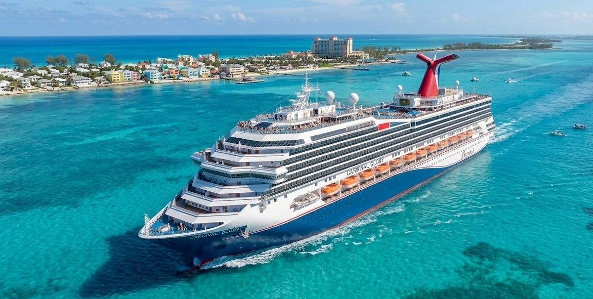 Carnival Glory — exterior view