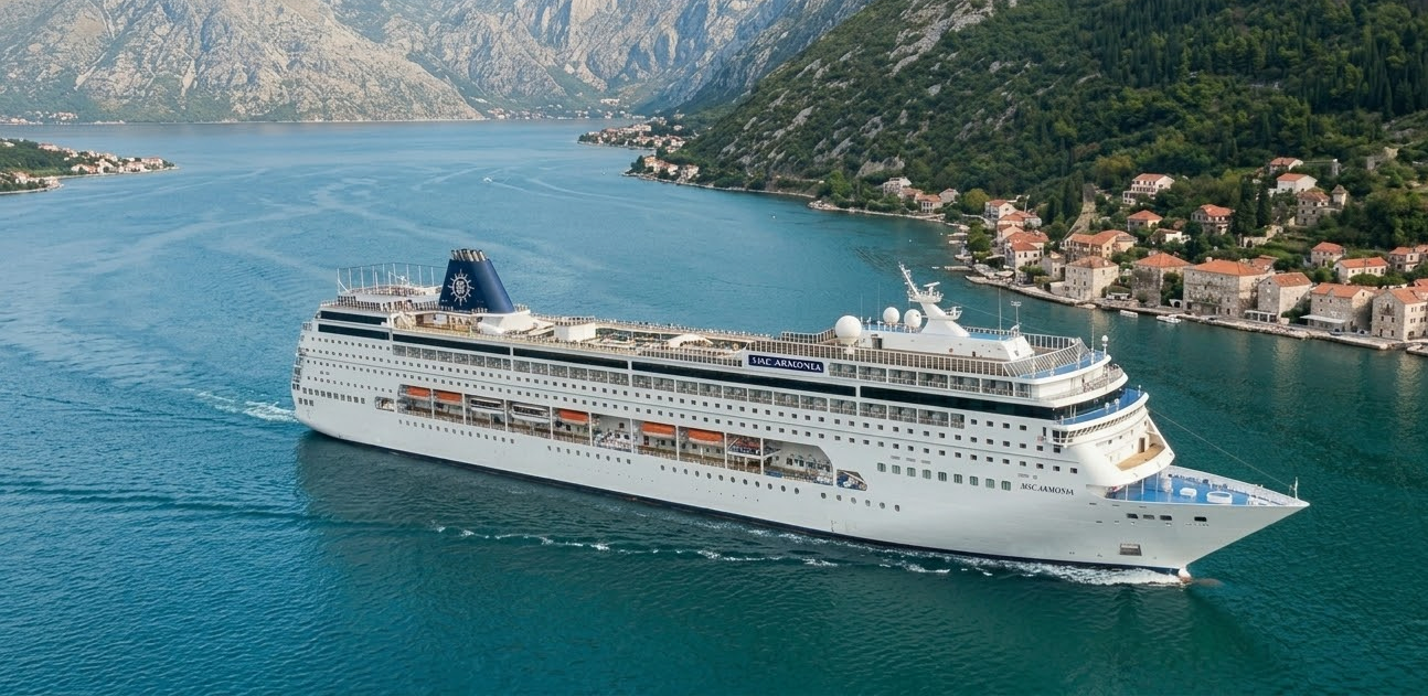 MSC Armonia — exterior view