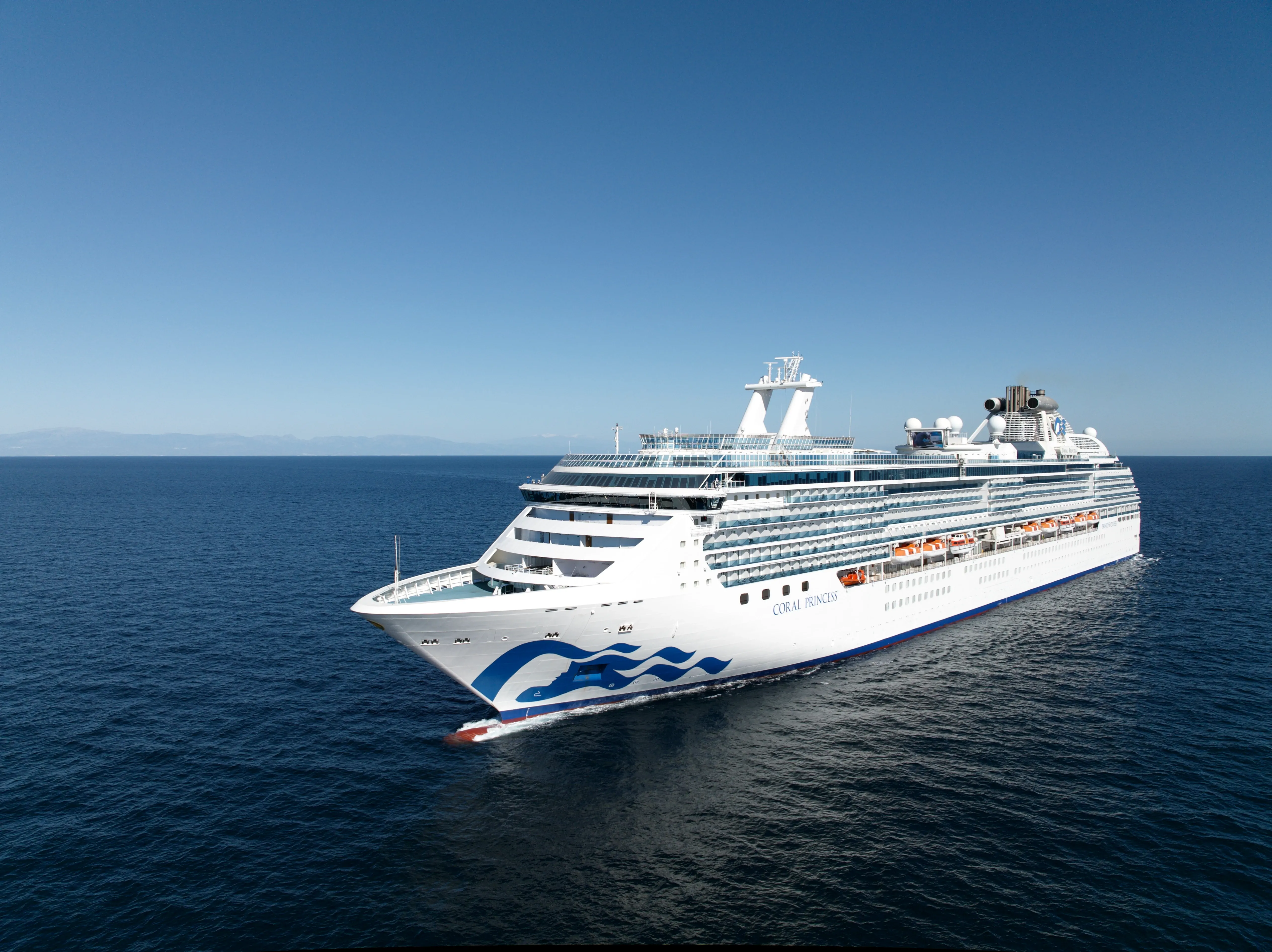 Coral Princess — exterior view