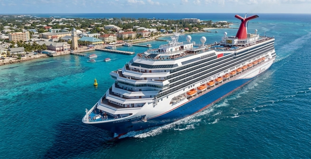 Carnival Valor — exterior view
