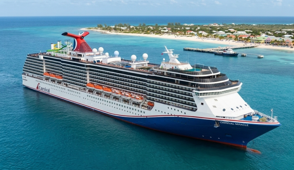 Carnival Miracle — exterior view