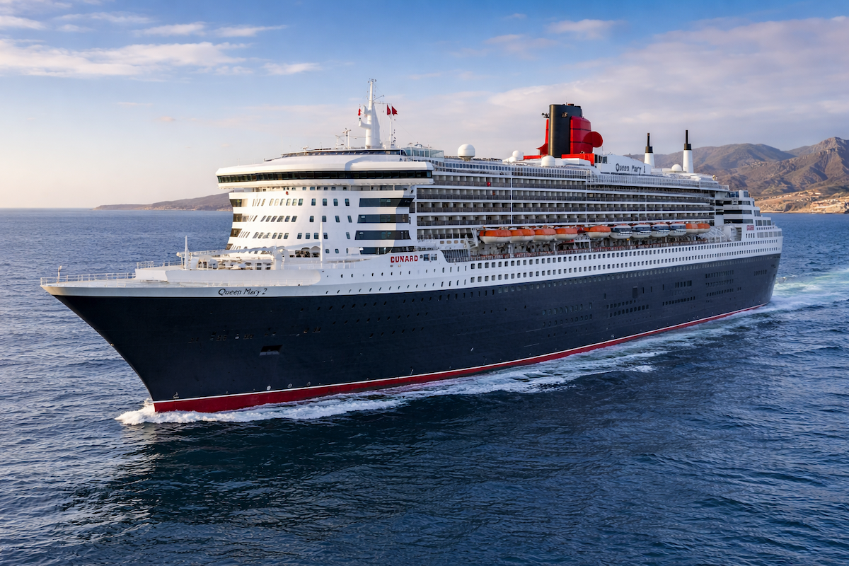 Queen Mary 2 — exterior view