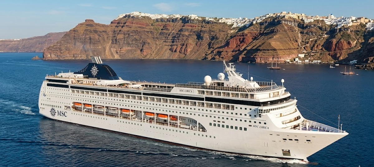 MSC Lirica — exterior view
