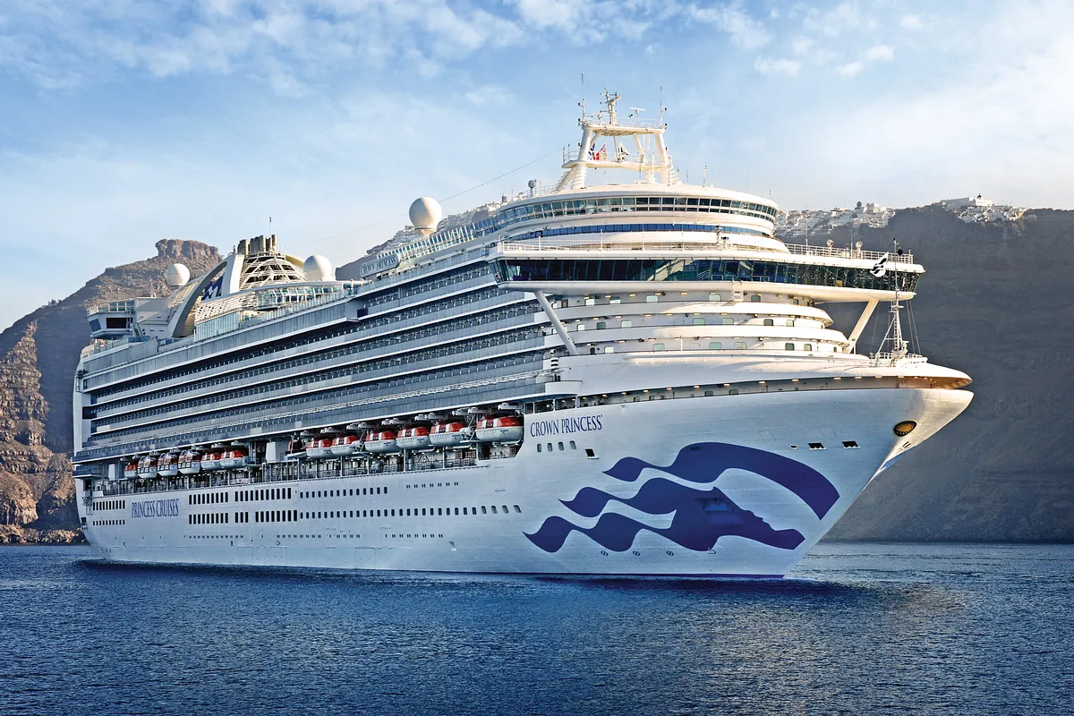 Crown Princess — exterior view