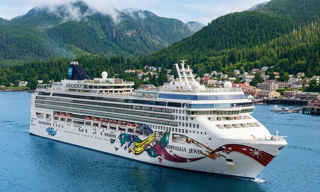 Norwegian Jewel — exterior view