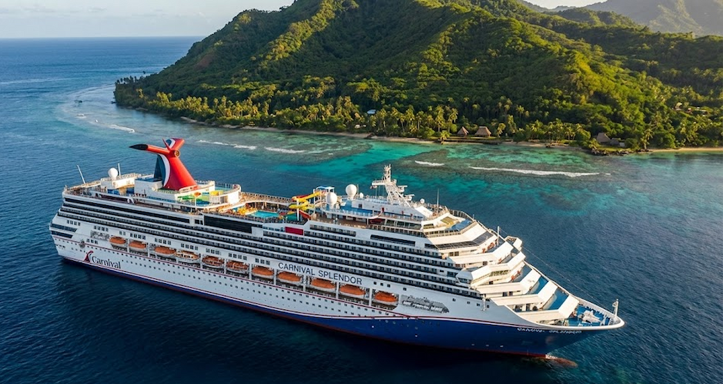 Carnival Splendor — exterior view
