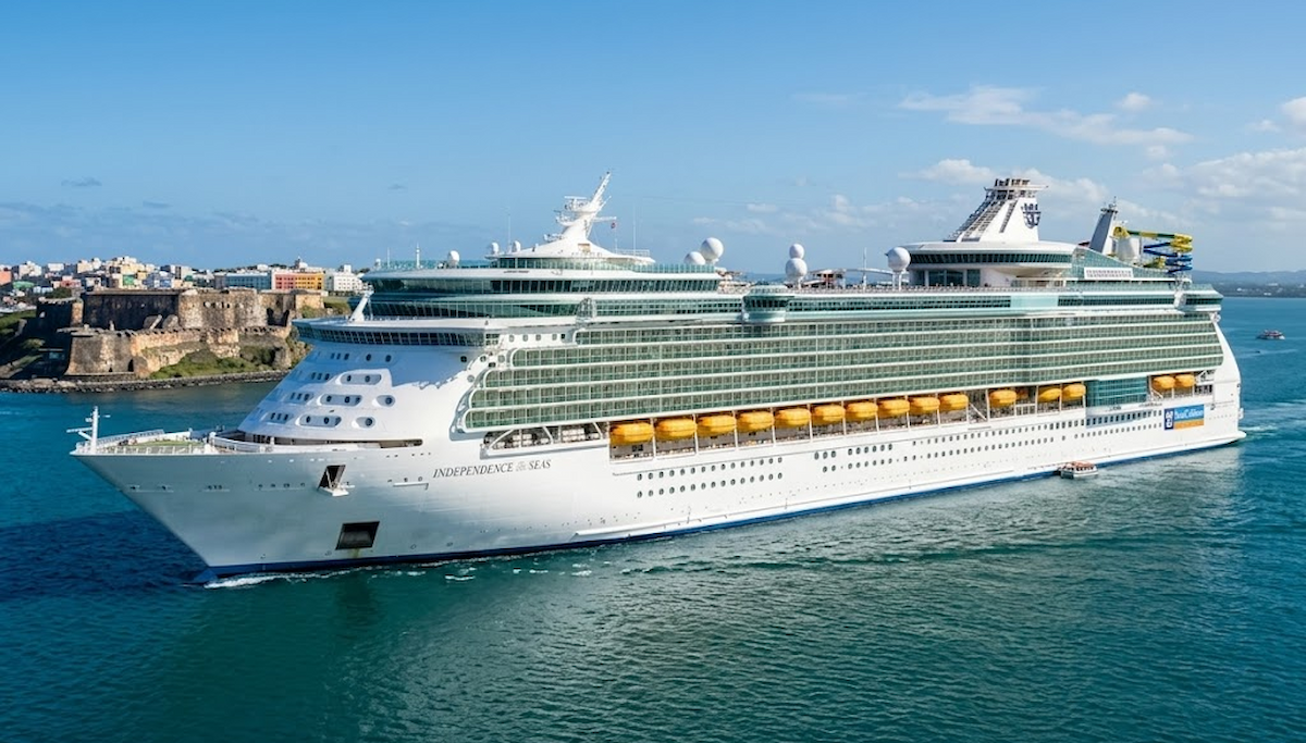 Independence of the Seas — exterior view