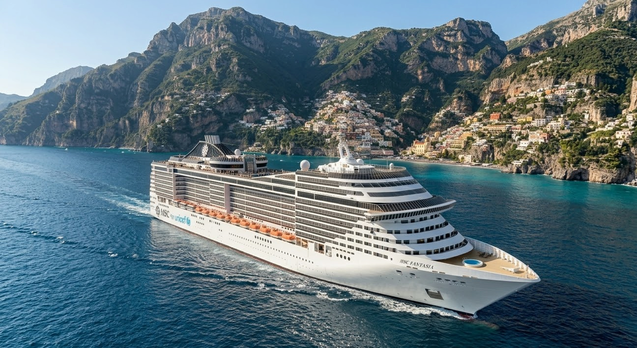 MSC Fantasia — exterior view
