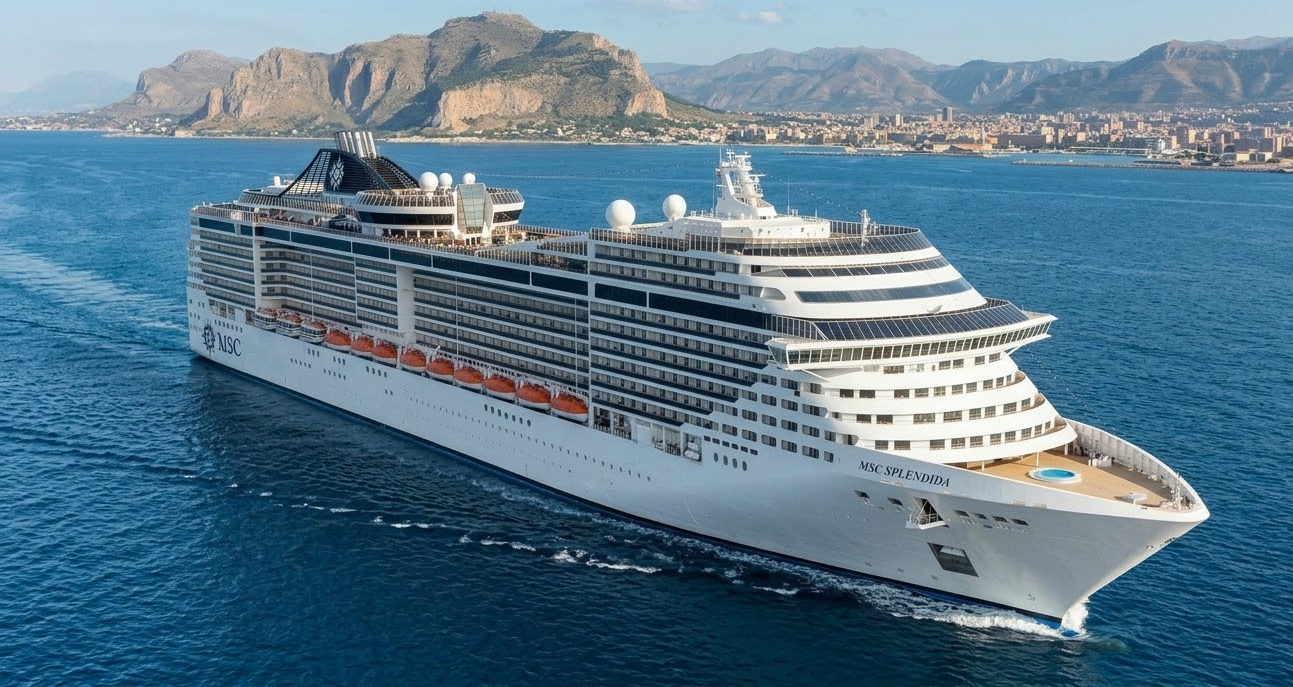 MSC Splendida — exterior view