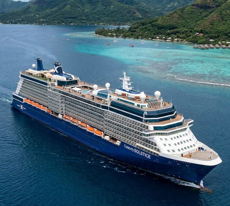 Celebrity Solstice — exterior view