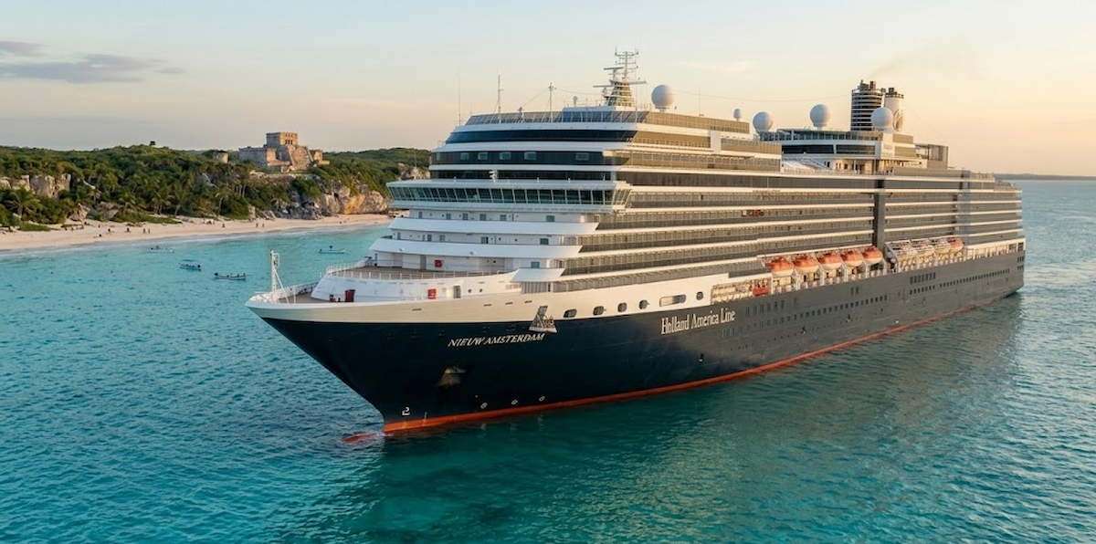 Nieuw Amsterdam — exterior view