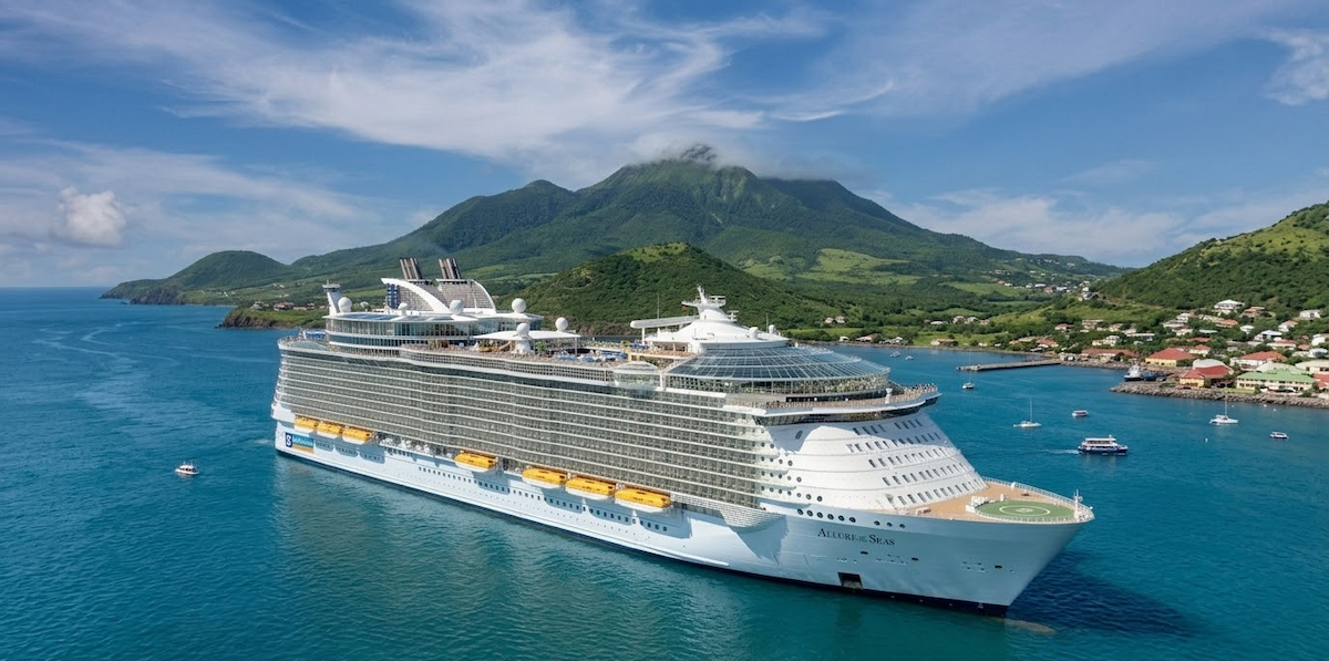 Allure of the Seas — exterior view