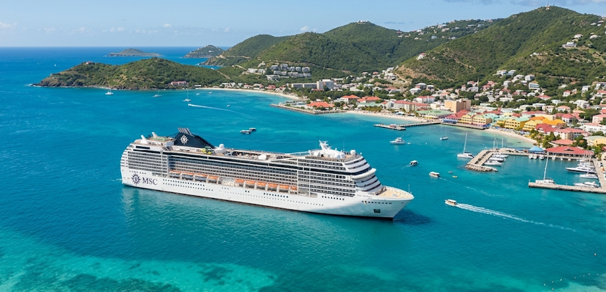 MSC Poesia — exterior view