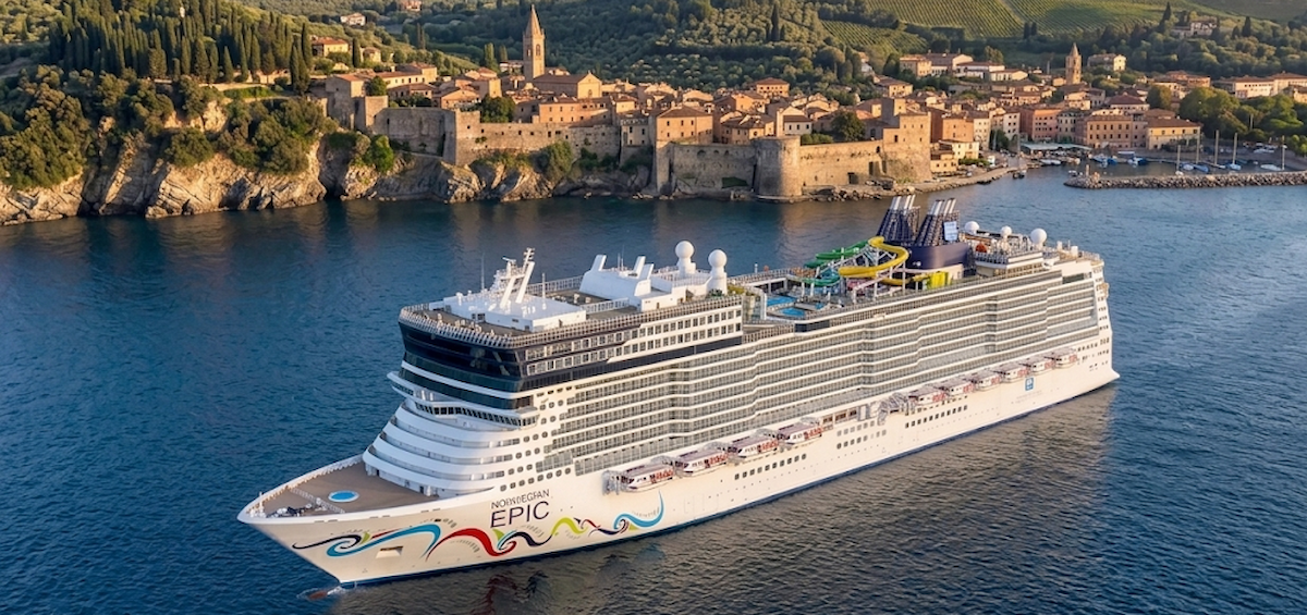 Norwegian Epic — exterior view