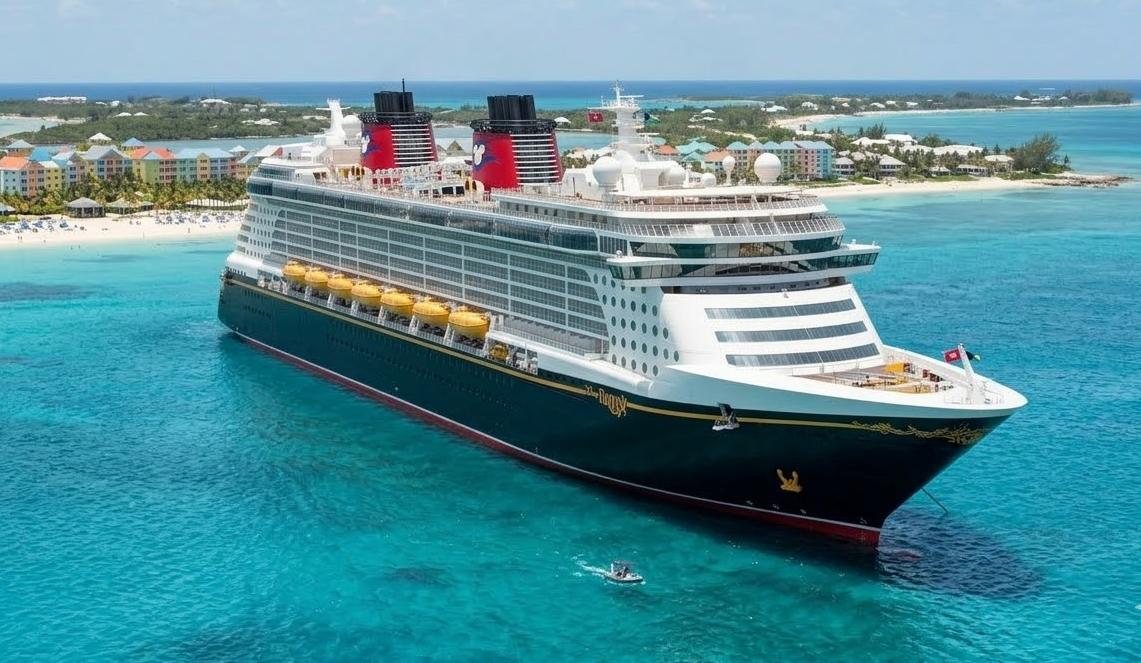 Disney Fantasy — exterior view