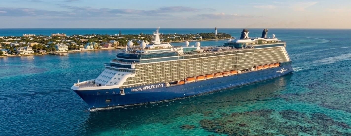 Celebrity Reflection — exterior view