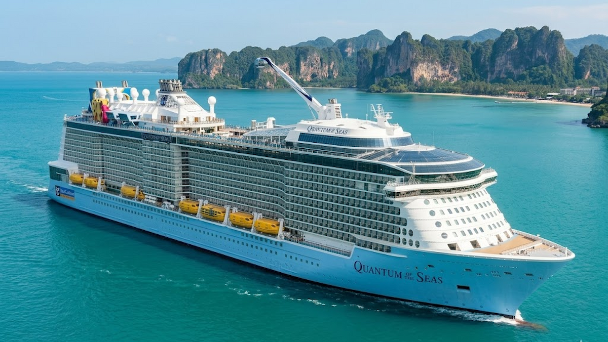 Quantum of the Seas — exterior view