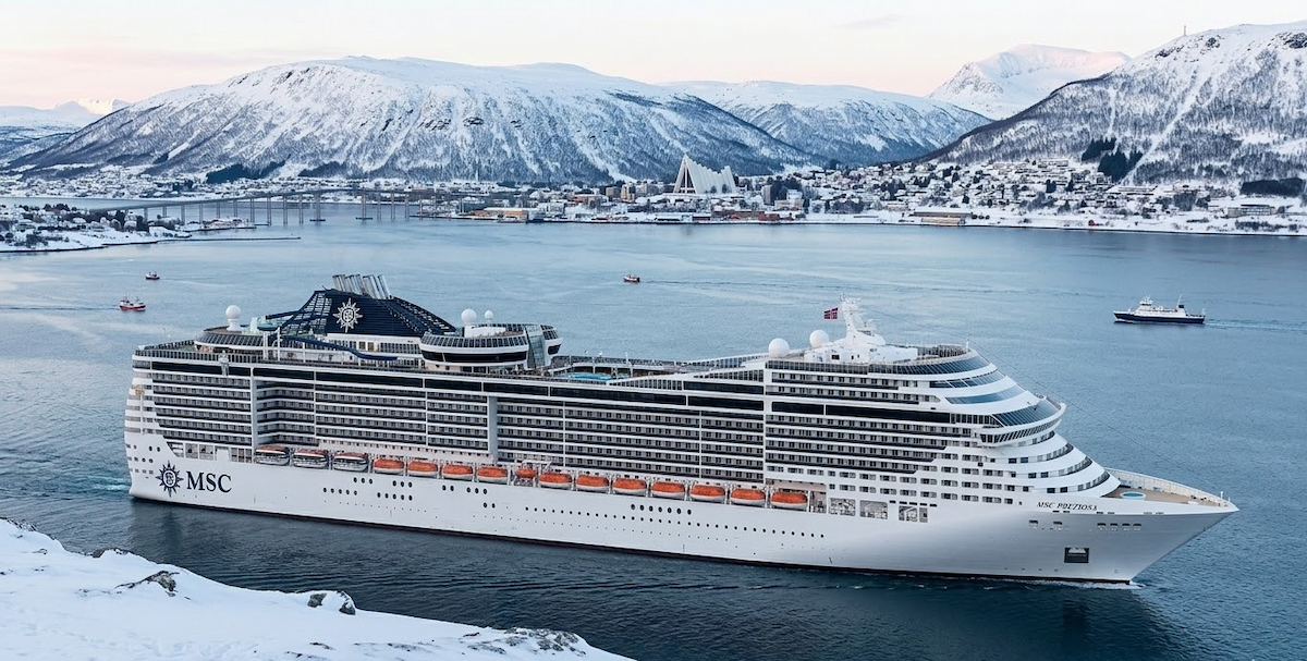 MSC Preziosa — exterior view