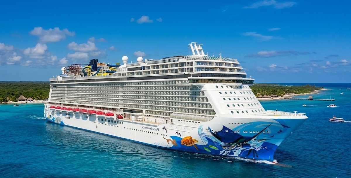 Norwegian Escape — exterior view