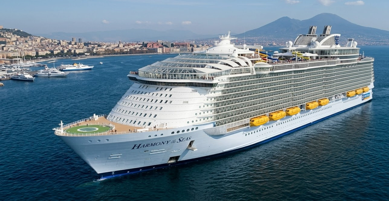 Harmony of the Seas — exterior view