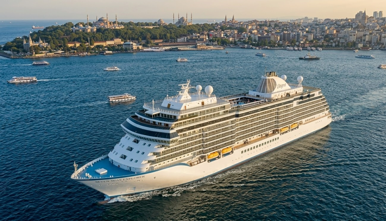 Seven Seas Explorer — exterior view