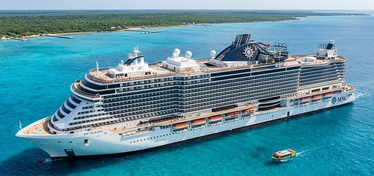 MSC Seaview — exterior view