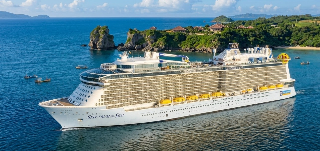Spectrum of the Seas — exterior view
