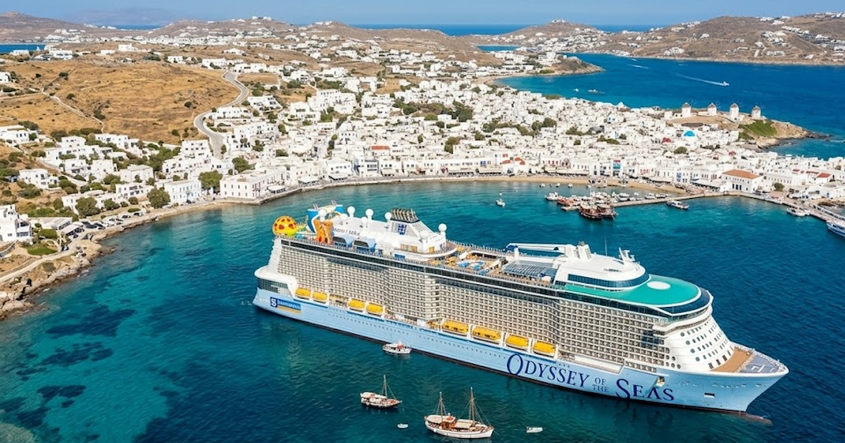 Odyssey of the Seas — exterior view
