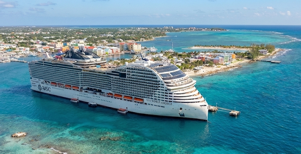 MSC World America — exterior view