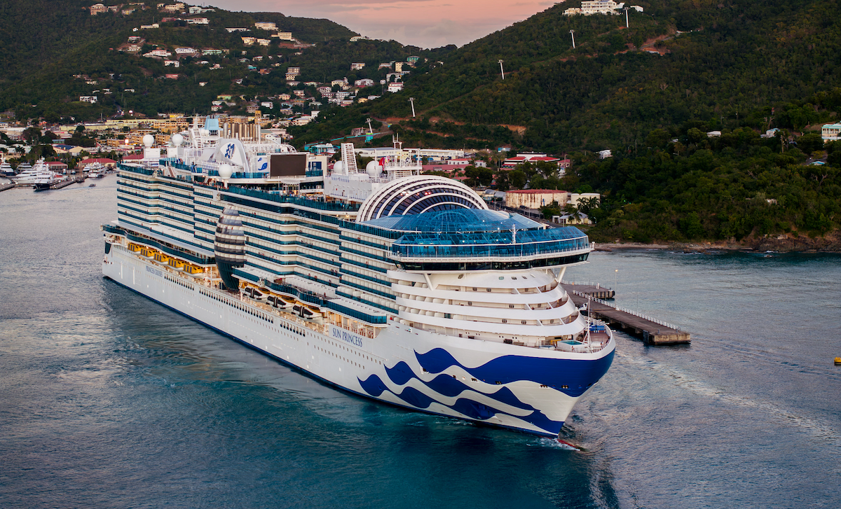 Sky Princess — exterior view