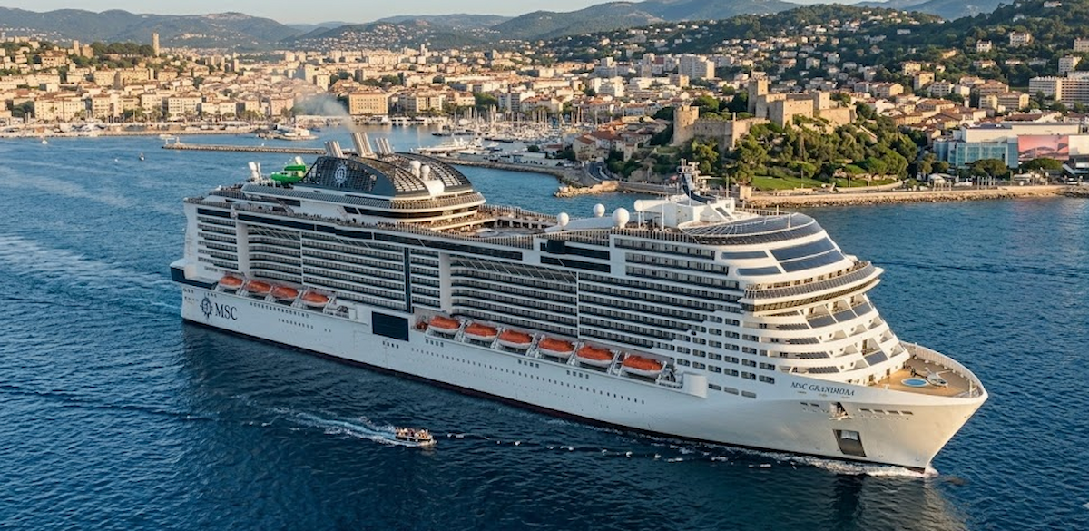 MSC Grandiosa — exterior view