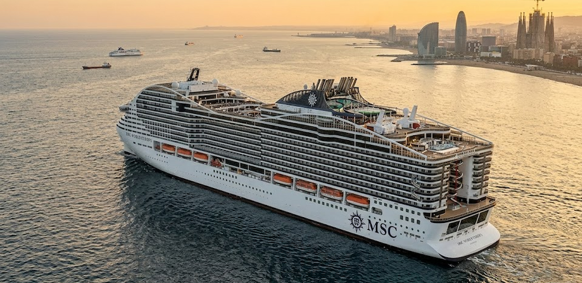 MSC World Europa — exterior view