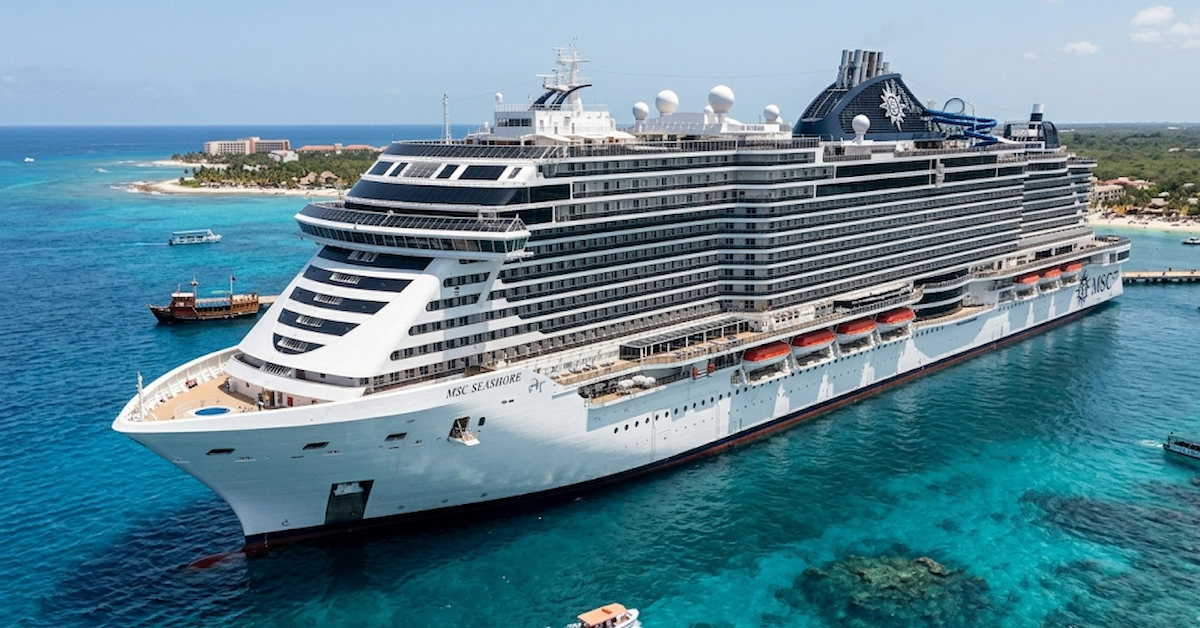 MSC Seashore — exterior view